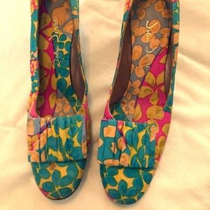 Vintage John Jerro Silk Pumps!